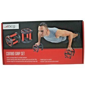 bcg Combo Grip Set Push-up Chest Flies Workout Assistance (New)